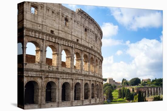 Colosseum (Flavian Amphitheatre), UNESCO World Heritage Site, Rome, Lazio, Italy, Europe-Nico Tondini-Premier Image Canvas
