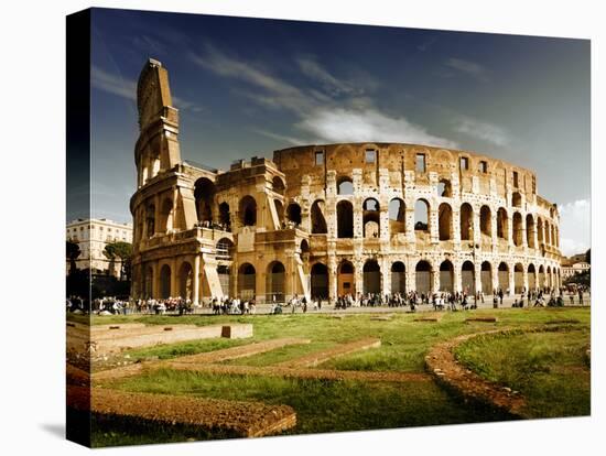 Colosseum in Rome, Italy-Iakov Kalinin-Premier Image Canvas