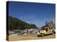 Colouful Jeepney Loading Up at Fishing Harbour, Sabang Town, Palawan, Philippines, Southeast Asia-Kober Christian-Premier Image Canvas