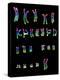 Coloured LM of a Normal Female Karyotype-L. Willatt-Premier Image Canvas