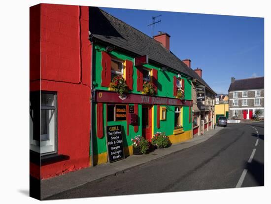 Colourful Cafe in Kilgarvan Village, County Kerry, Ireland-null-Premier Image Canvas