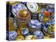 Colourful Ceramics For Sale, Safi, Morocco, North Africa, Africa-Michael Runkel-Premier Image Canvas