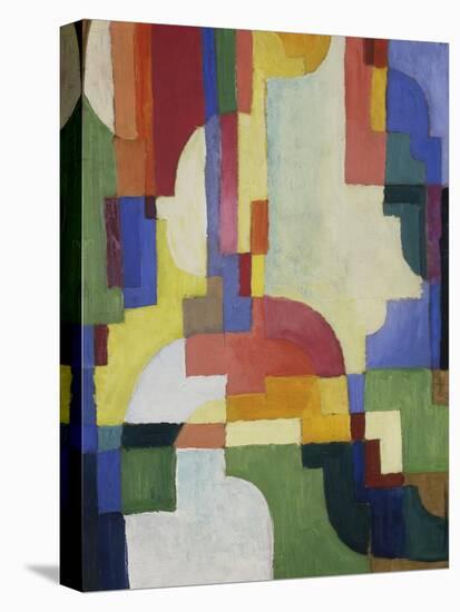 Colourful Forms I, 1913-August Macke-Premier Image Canvas