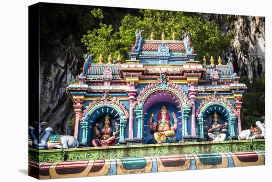 Colourful Hindu statues, Batu Caves, Kuala Lumpur, Malaysia, Southeast Asia, Asia-Matthew Williams-Ellis-Premier Image Canvas