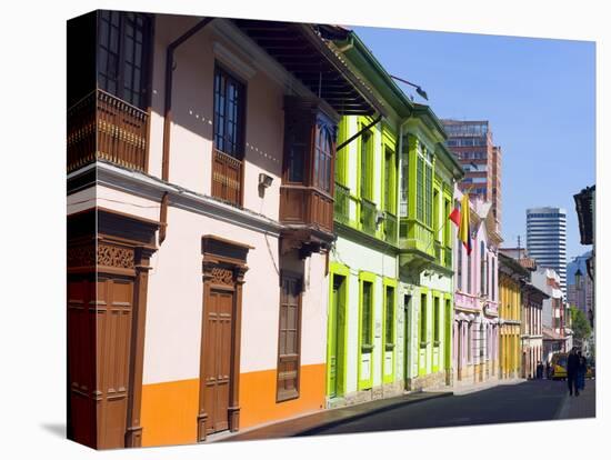 Colourful Houses, Bogota, Colombia, South America-Christian Kober-Premier Image Canvas