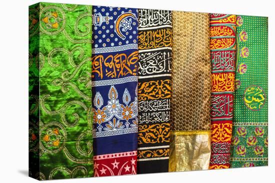 Colourful pashmina scarves, New Delhi, India, Asia-Matthew Williams-Ellis-Premier Image Canvas