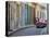 Colourful Street With Traditional Old American Car Parked, Old Havana, Cuba, West Indies, Caribbean-Martin Child-Premier Image Canvas