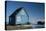 Colourful Wooden House in the Village of Qaanaaq-Louise Murray-Premier Image Canvas