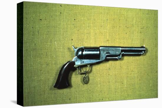 Colt 'Walker' Model .44 Calibre Revolver of 1847 (Wood and Metal)-American-Premier Image Canvas