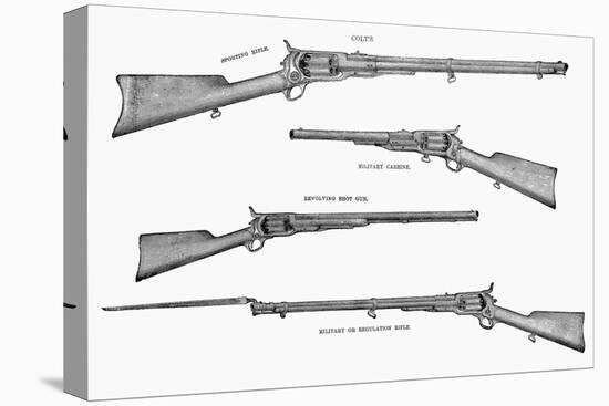 Colt Weapons, 1867-null-Premier Image Canvas