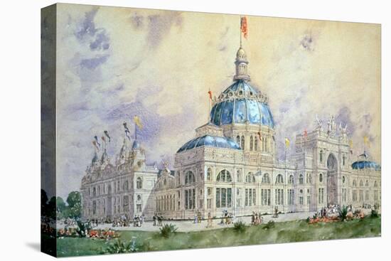Columbian Exposition, 1893-Childe Hassam-Premier Image Canvas