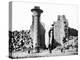 Column and Ruins, Nubia, Egypt, 1887-Henri Bechard-Premier Image Canvas