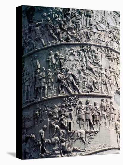 Column of Trajan-Apollodorus Of Damascus-Stretched Canvas