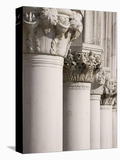 Column Sculptures of Doge's Palace-Tom Grill-Premier Image Canvas