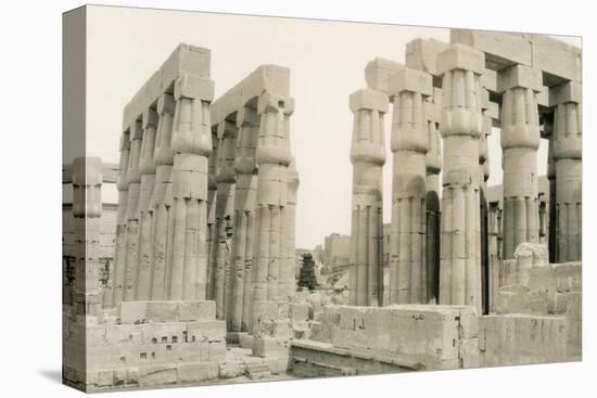 Columns at Luxor-null-Stretched Canvas