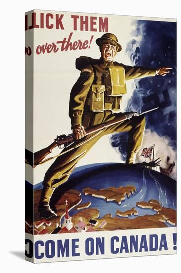 Come on Canada, World War II Propaganda Poster, Canada, 20th Century-null-Premier Image Canvas