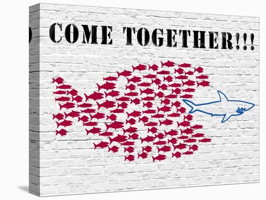 Come together!!!-Masterfunk collective-Stretched Canvas