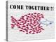 Come together!!!-Masterfunk collective-Stretched Canvas