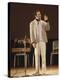 Comedian / Actor Andy Kaufman During Performance at Carnegie Hall-Ted Thai-Premier Image Canvas