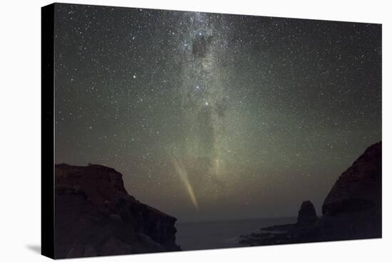 Comet Lovejoy And the Milky Way-Alex Cherney-Premier Image Canvas