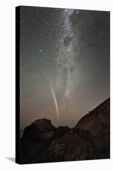 Comet Lovejoy And the Milky Way-Alex Cherney-Premier Image Canvas