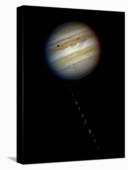 Comet P/Shoemaker-Levy 9 Approaching Jupiter on May 17, 1994-null-Stretched Canvas