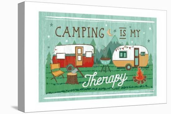 Comfy Camping VIII-Melissa Averinos-Stretched Canvas