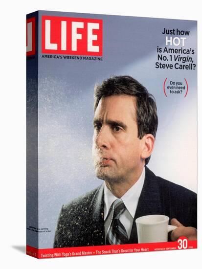 Comic Actor Steve Carell, September 30, 2005-Chris Buck-Premier Image Canvas