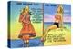 Comic Cartoon - Mother Hubbard Pun; Girls at the Beach Used to Dress Like Mother Hubbard-Lantern Press-Stretched Canvas