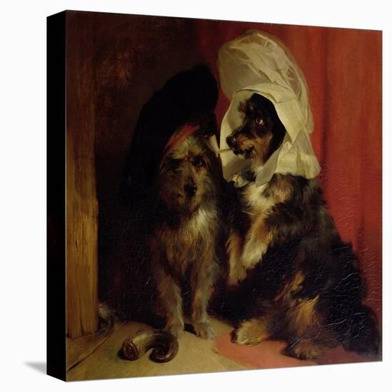 Comical Dogs, 1836-Edwin Henry Landseer-Premier Image Canvas