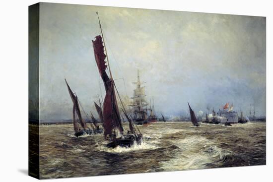 Commerce and Sea Power, 1898-William Lionel Wyllie-Premier Image Canvas