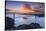 Commercial Ship Leaves San Francisco Bay Beneath The Golden Gate Bridge At Sunrise-Joe Azure-Premier Image Canvas