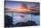 Commercial Ship Leaves San Francisco Bay Beneath The Golden Gate Bridge At Sunrise-Joe Azure-Stretched Canvas