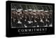 Commitment: Inspirational Quote and Motivational Poster-null-Premier Image Canvas