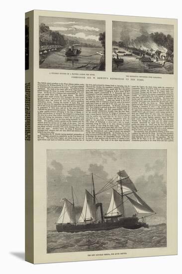 Commodore Sir W Hewitt's Expedition Up the Niger-null-Premier Image Canvas