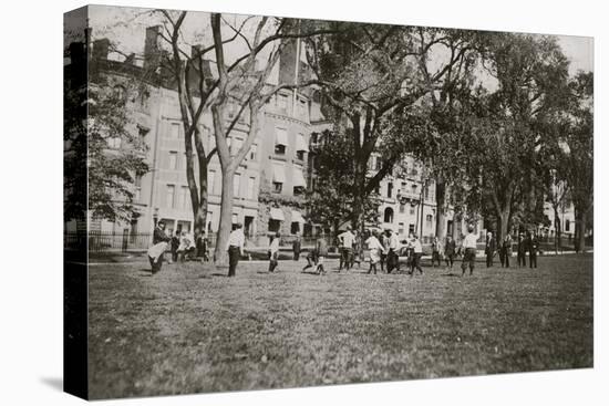 Common Football-Lewis Wickes Hine-Stretched Canvas