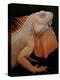 Common Iguana (Iguana Iguana) Albino, Captive, From Central And South America-Michael D. Kern-Premier Image Canvas