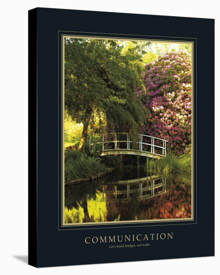 Communication-Bent Rej-Stretched Canvas