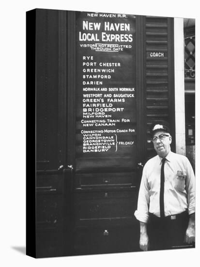 Commuters on the New Haven Line-Alfred Eisenstaedt-Premier Image Canvas