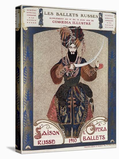 Comoedia Illustre: Les Ballets Russes, c.1910-Leon Bakst-Premier Image Canvas