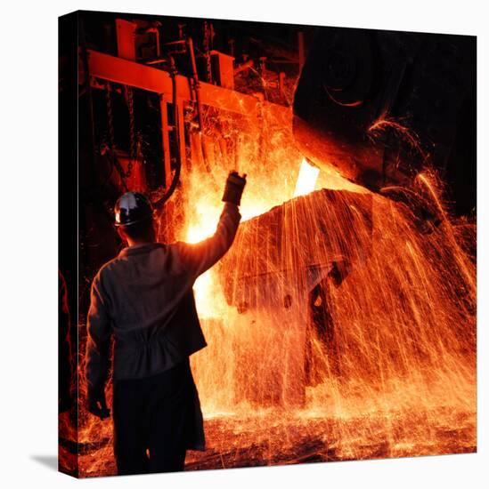 Compania de Acero Del Pacifico Steel Mill, Chile-Bill Ray-Premier Image Canvas