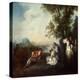 Company at the Edge of a Forest, Late 1720S-Nicolas Lancret-Premier Image Canvas