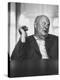 Composer Paul Hindemith Sitting in an Unidentified Office-Michael Rougier-Premier Image Canvas
