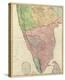 Composite: India Peninsula, c.1800-William Faden-Stretched Canvas