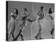 Composite: Kaye Popp and Stanley Catron Demonstrating Steps of the Lindy Hop-Gjon Mili-Premier Image Canvas