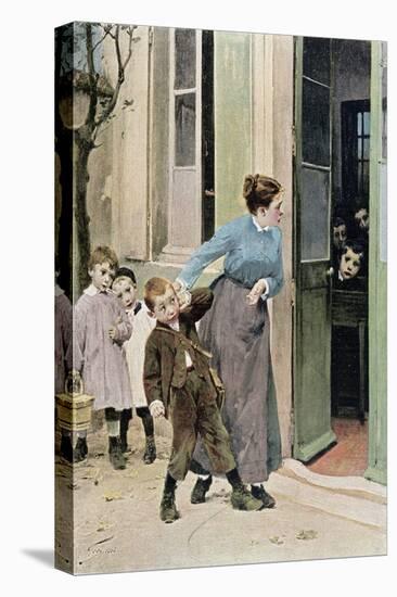 Compulsory Education, 1882-Jules Jean Geoffroy-Premier Image Canvas