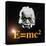 Computer Artwork of Albert Einstein And E=mc2-Laguna Design-Premier Image Canvas