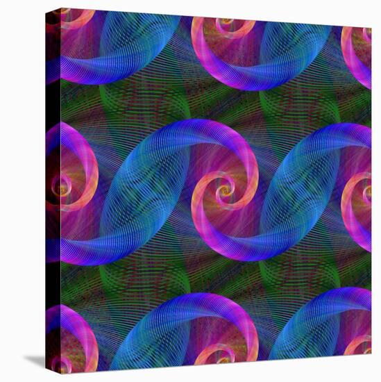 Computer Generated Spiral Fractal Pattern Background-David Zydd-Premier Image Canvas