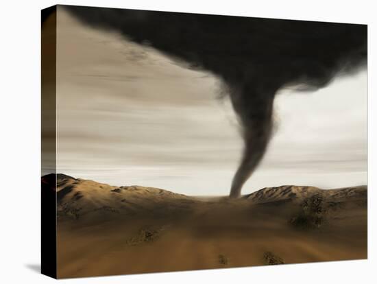 Computer Illustration of a Tornado-Mehau Kulyk-Premier Image Canvas