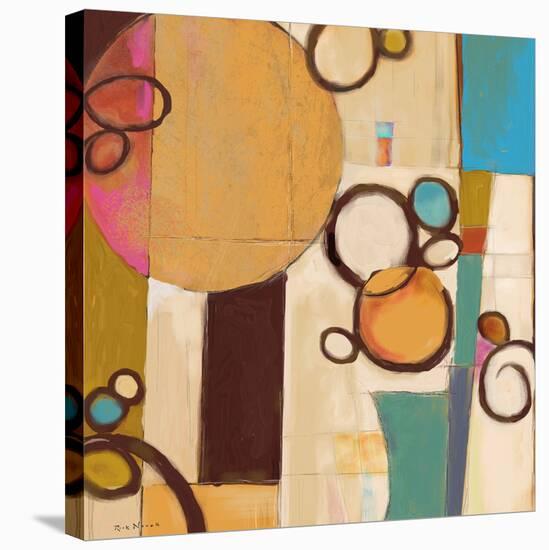 Concept Abstract 04-Rick Novak-Stretched Canvas